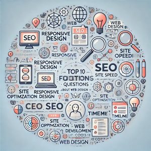top ten frequently asked questions about web design